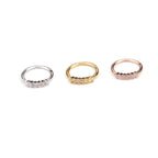 Nose Piercing Body Jewelry Ring Tiny Flower Helix