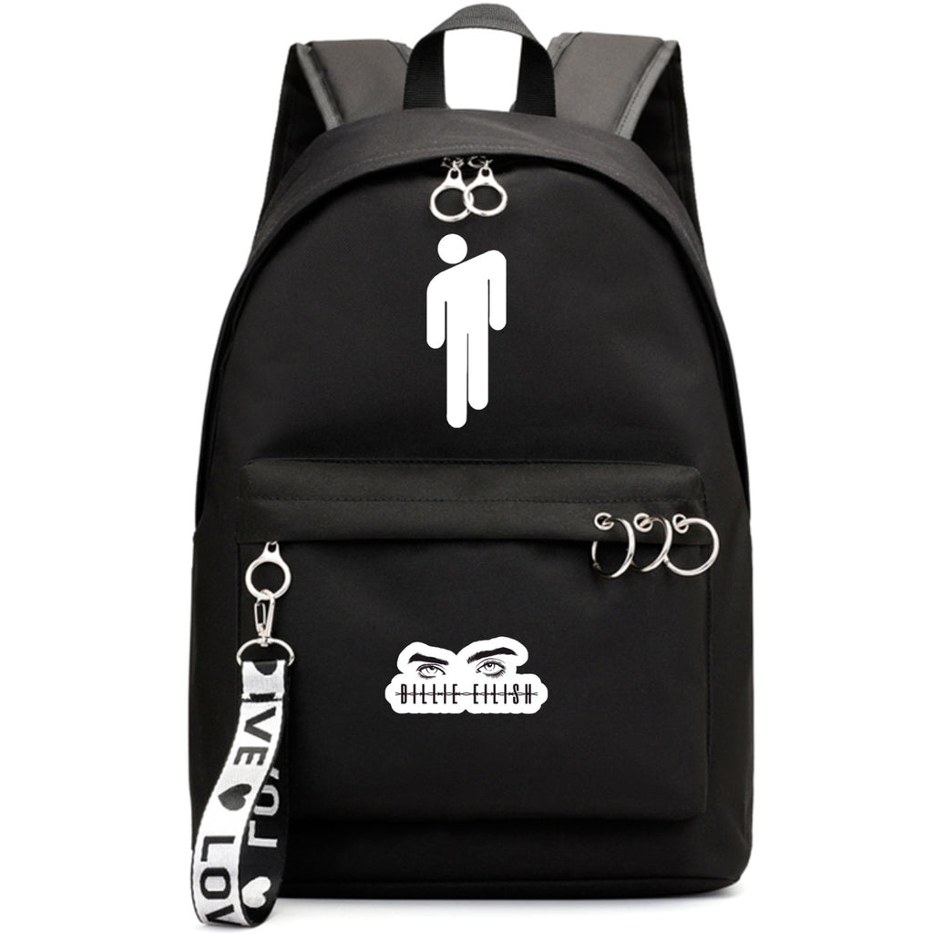 Billie Eilish Shoulder Bag Student Men and Women