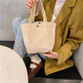 Corduroy Handbag Mini Bag Retro