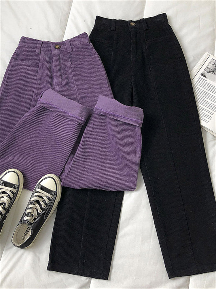 Women Pant Spring Autumn Japanese College Style Female