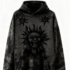 Fashion Casual Printed Polyester Sweater