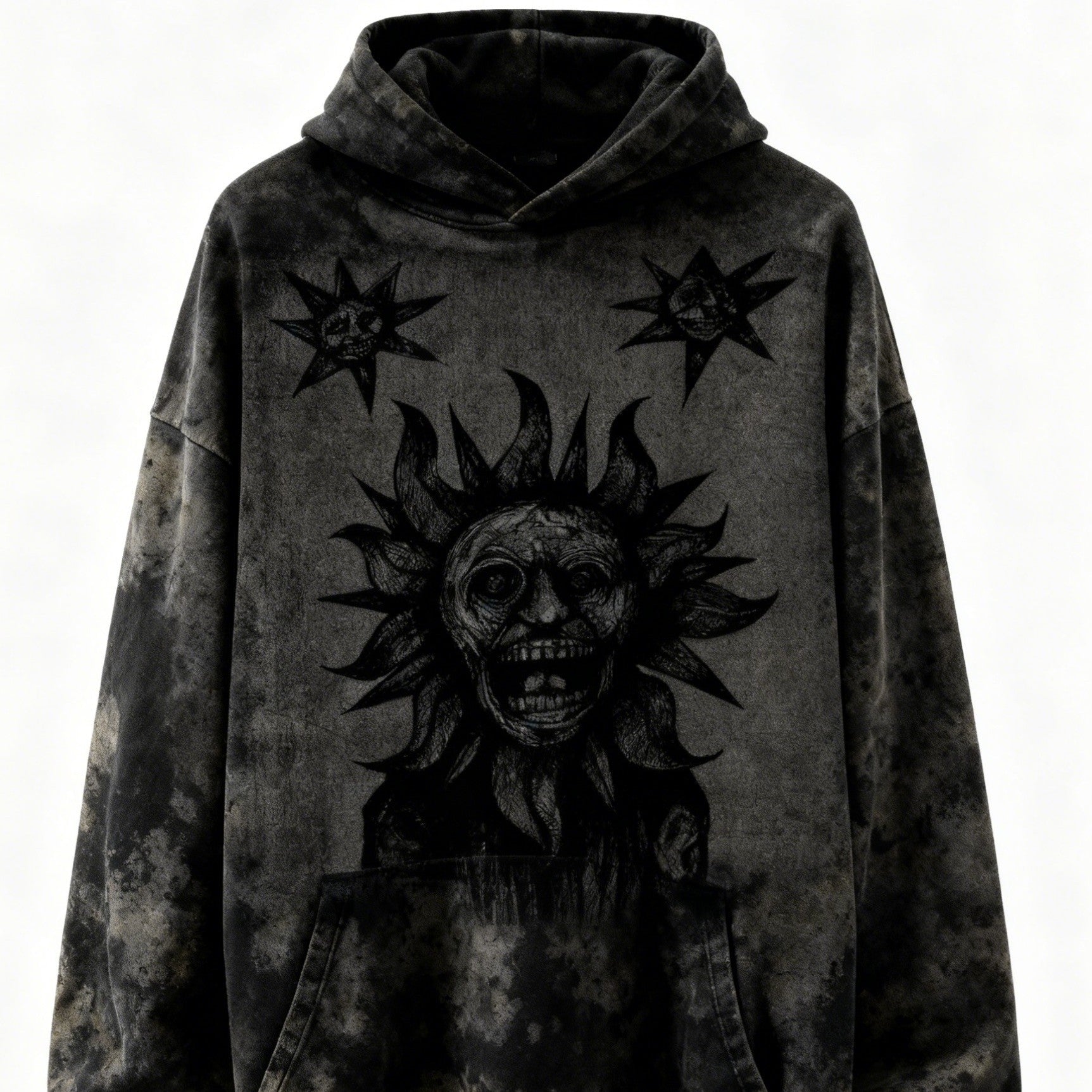 Fashion Casual Printed Polyester Sweater