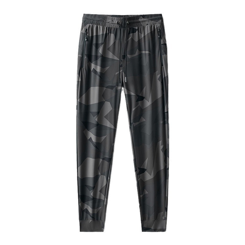 Summer Camouflage Sports Casual Pants Men