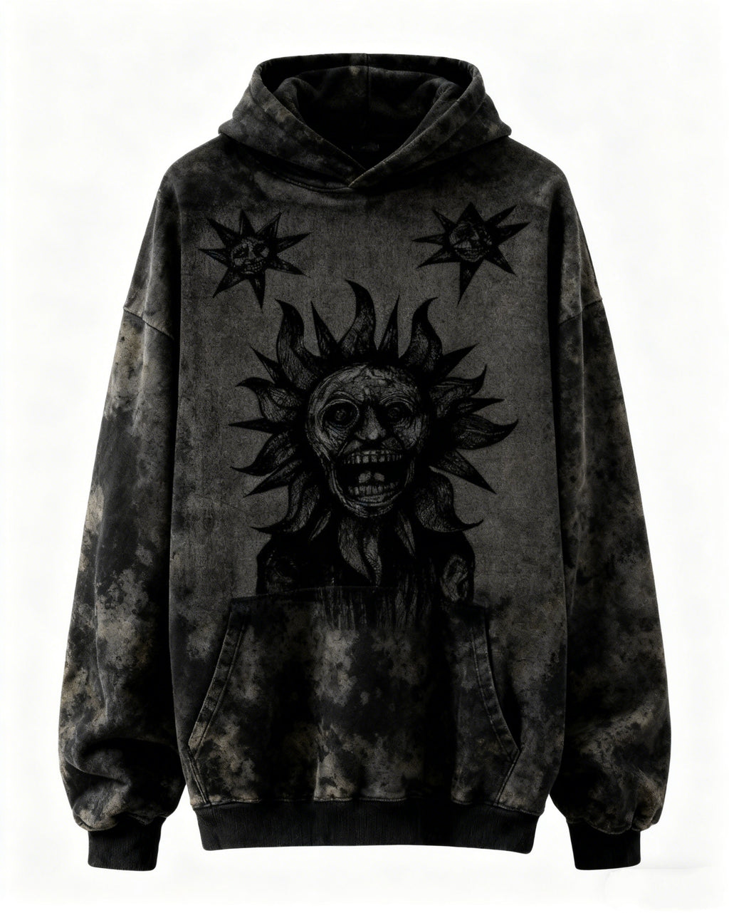 Fashion Casual Printed Polyester Sweater