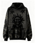 Fashion Casual Printed Polyester Sweater