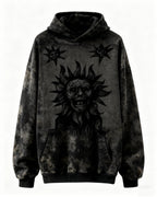Fashion Casual Printed Polyester Sweater