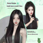 Female Full-head Wig Forehead Lace Seamless Fluffy Wig