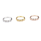Nose Piercing Body Jewelry Ring Tiny Flower Helix