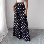 Cool Sun-protective Straight-leg Womens Linen Yamamoto Pants