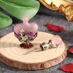 Luxury 5m Retro Fashion Alloy Perfume Glass Bottle