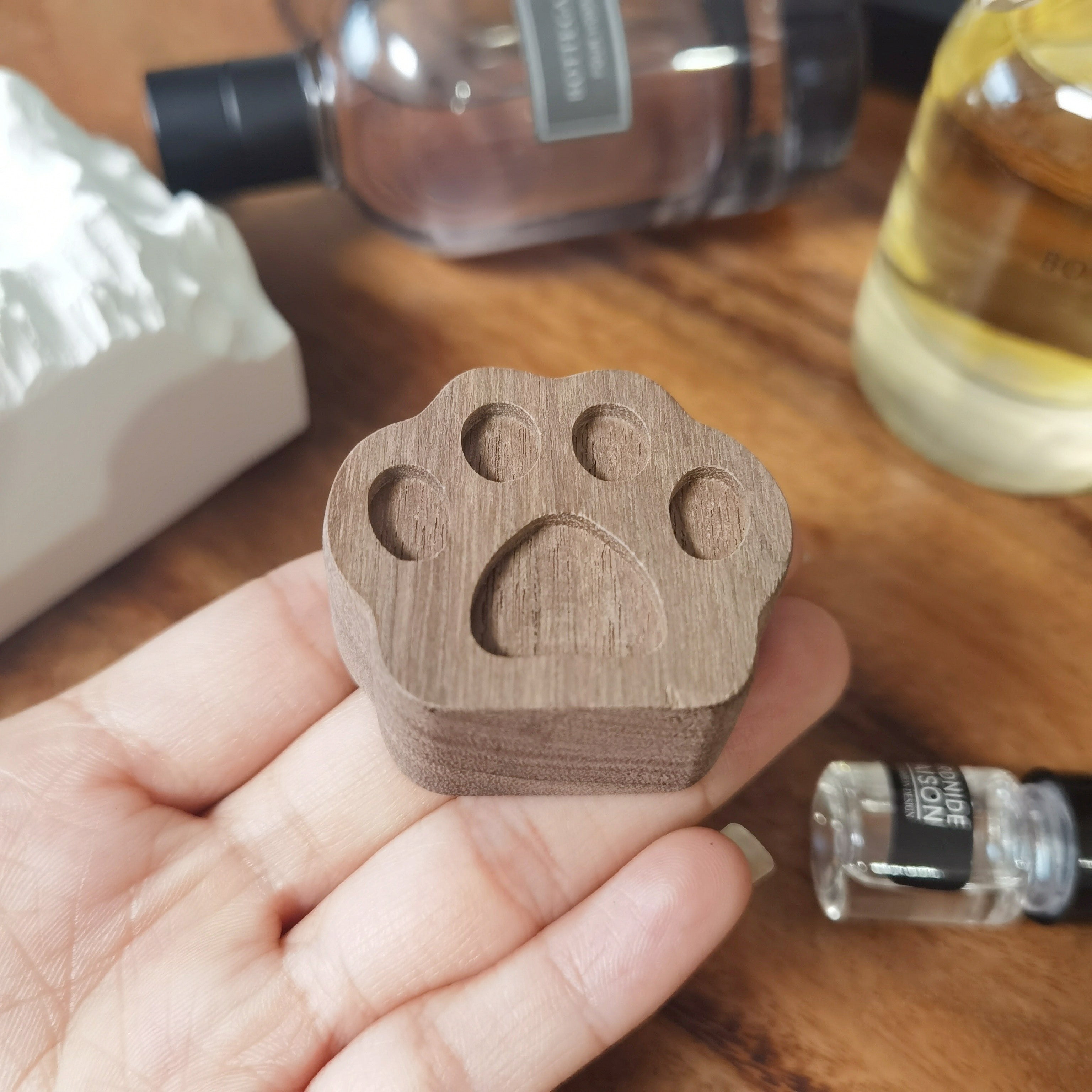 Aluminium Box Diffused Wood Essential Oil Perfume  No Fire Fragrance
