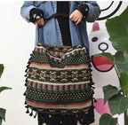 Ethnic style shoulder bag handbag