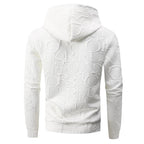 Casual Plaid Jacquard Hoodie For Couples