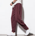 Autumn Harem Pants Menpure Linen Pants Linen Hemp Linen Pants Hip Hop Loose Vintage Long Pants Casual Joggers