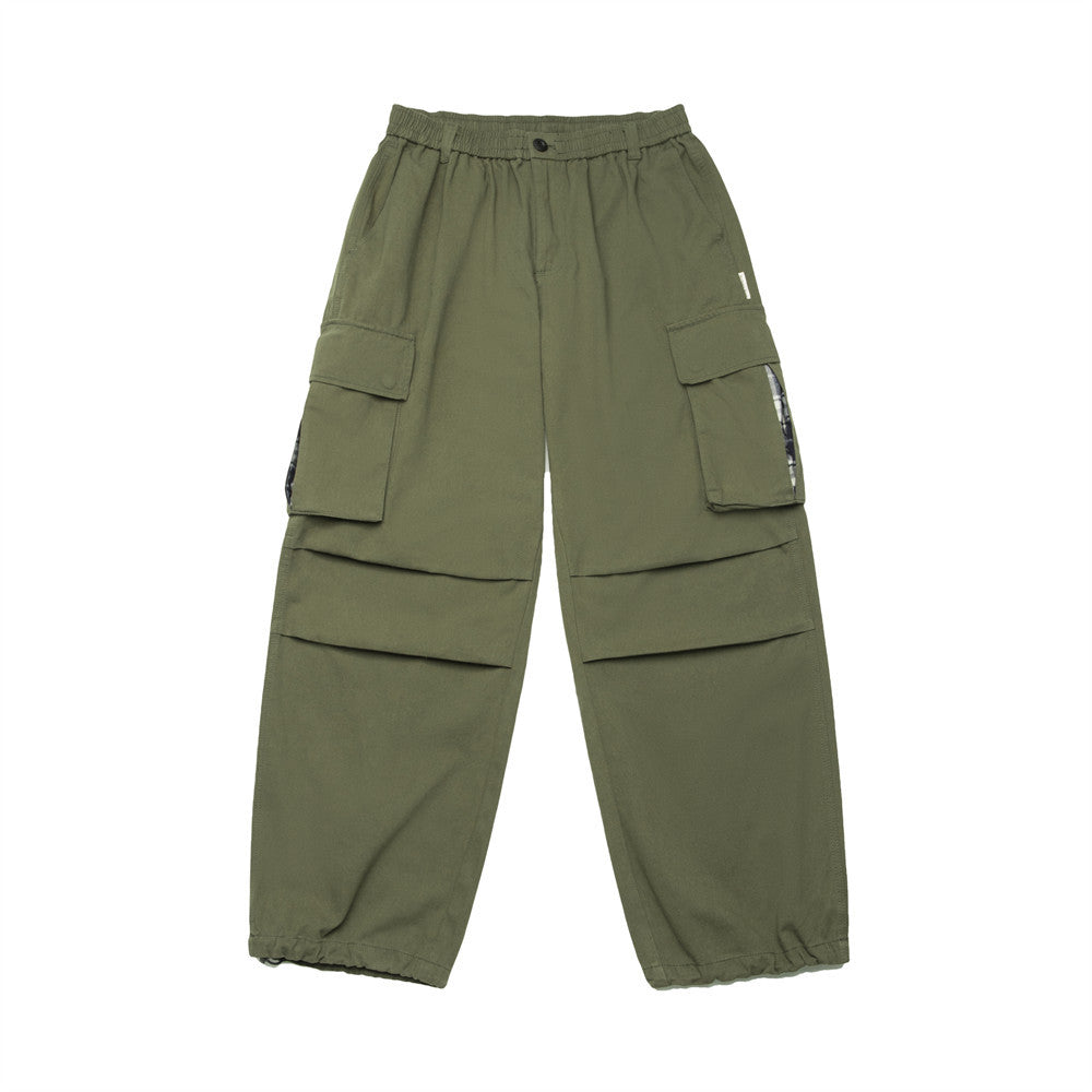 Multi-Pocket Workwear Casual Pants Men