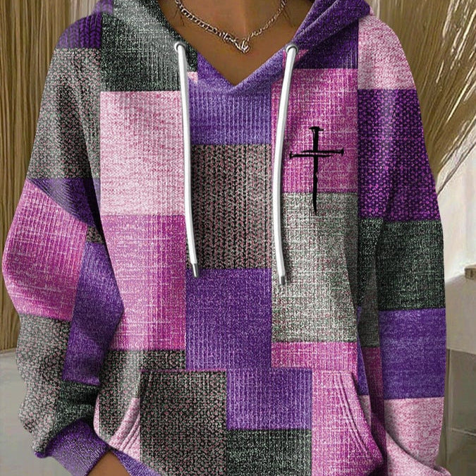 Women's Casual 3D Digital Animal Print Hoodie