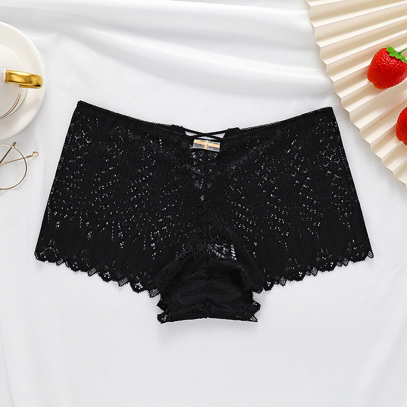 Sexy Mid Waist Hot Sale Lace Women's Panties