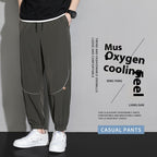 Men's Pants Tappered Casual Pants Men Trousers Sweatpants