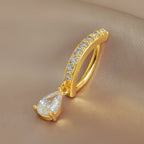 Unique Niche Copper Navel Jewelry With Zirconia Stones