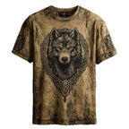 Summer Men's Linen Short Sleeve Loose Casual Sweatshirt