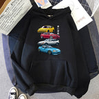 Anime Initial D Hoodie JDM Mix Civic CRX Integra Gedruck T Ho