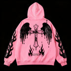 Men's Printed Hoodie Loose Sweatshirt