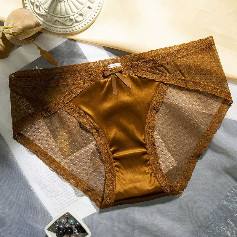 Sexy French Lace Underwear Women''s Transparent