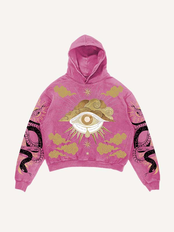 Fashion Casual Printed Polyester Sweater