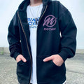 Loose Cardigan Large Fashion Brand Hooded Plush Trend Sweater