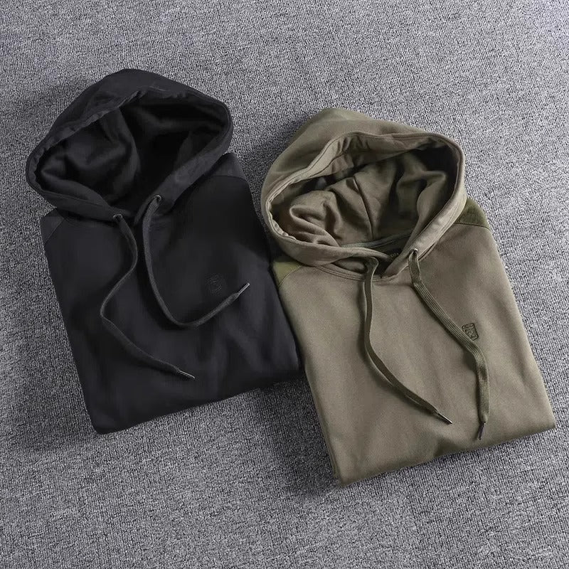 Space Cotton Comfortable And Stylish British-Style Mens Warm Hoodie