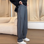 Large Size Slimming Suit Pant Minimalist Design