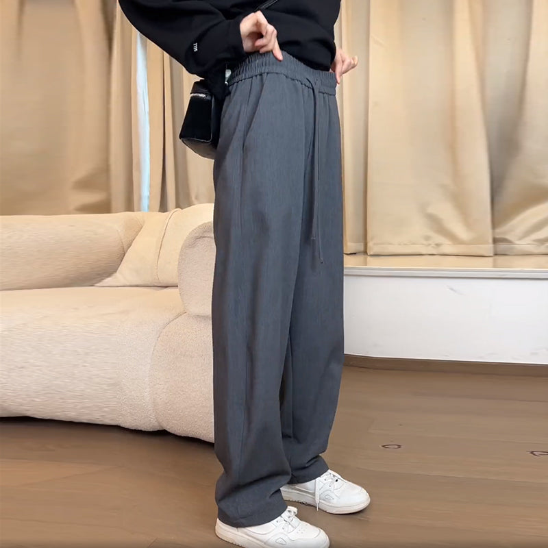 Large Size Slimming Suit Pant Minimalist Design
