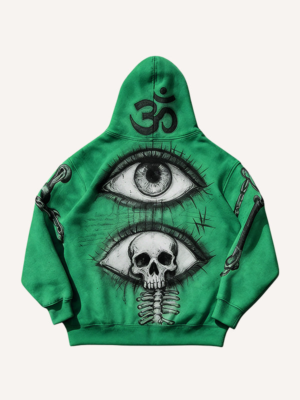 Fashion Casual Printed Polyester Sweater