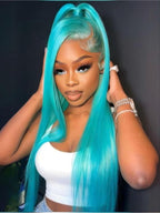 Women's Long Straight Wig Lace Gorgeous Fluffy