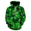 Women's New Leaf Print Hoodie