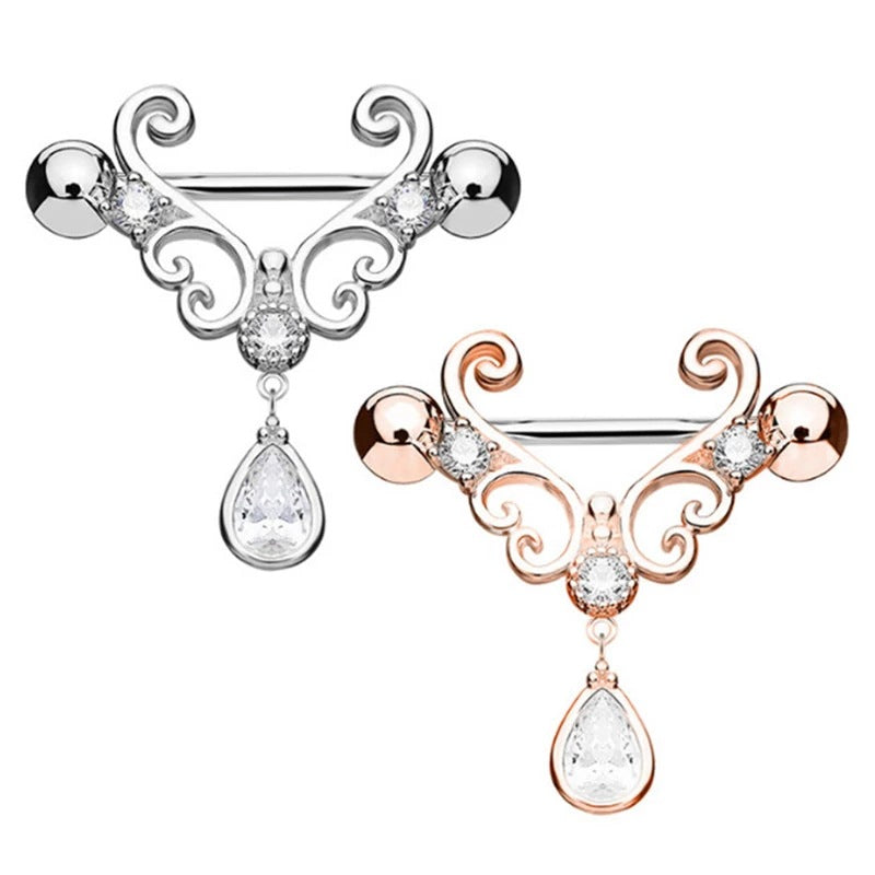 Punk Style Human Body Piercing Stainless Steel Jewelry