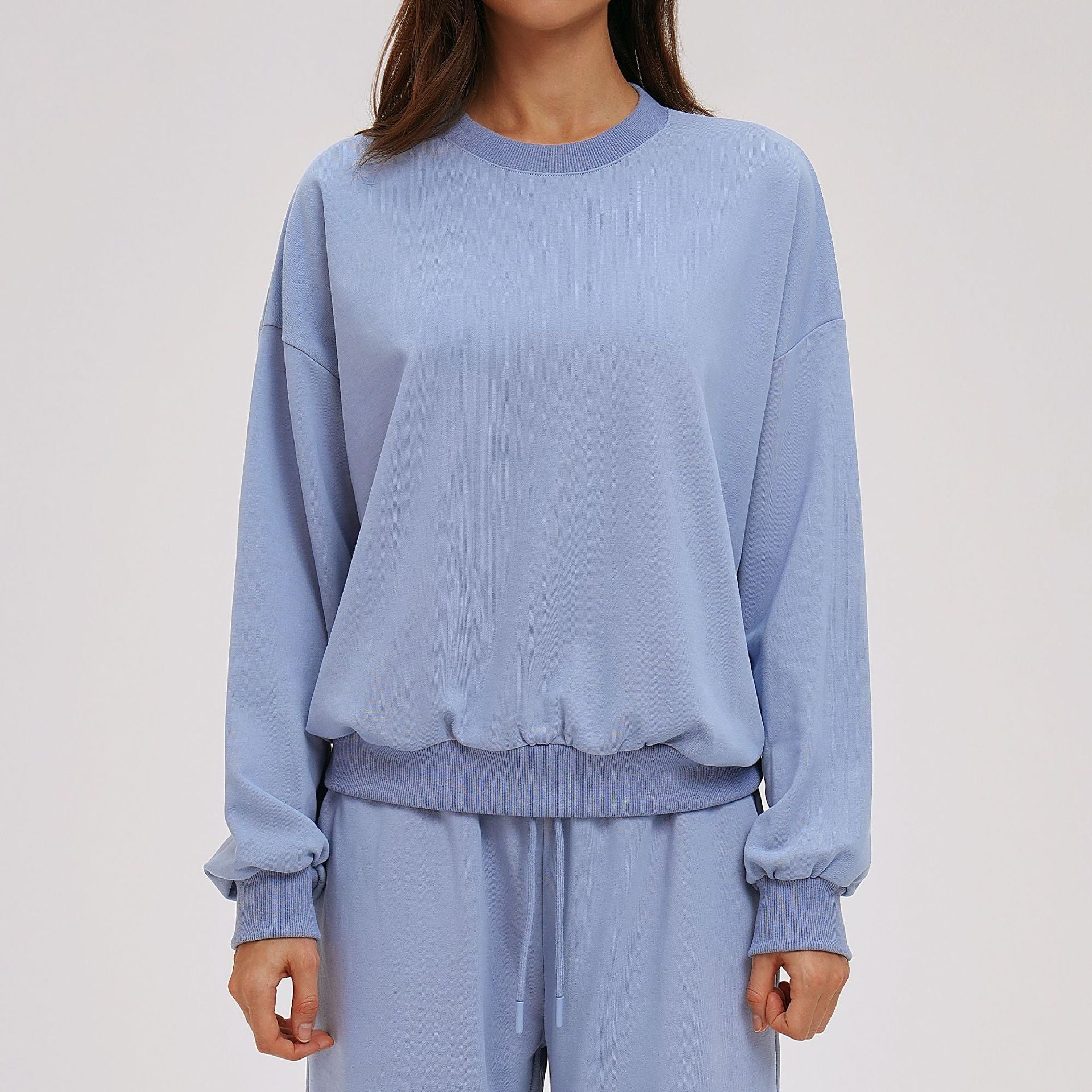 Casual Outdoor Running Hoodie With A Comfortable Crew Neck