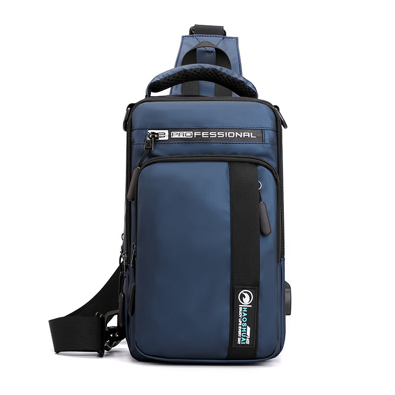 Outdoor Multifunctional Men Chest Bag Trendy One Shoulder