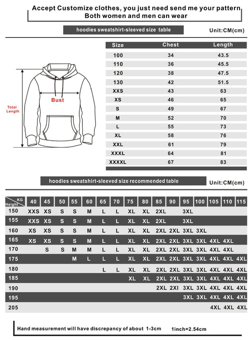 3D Digital Printed Hood Sweater