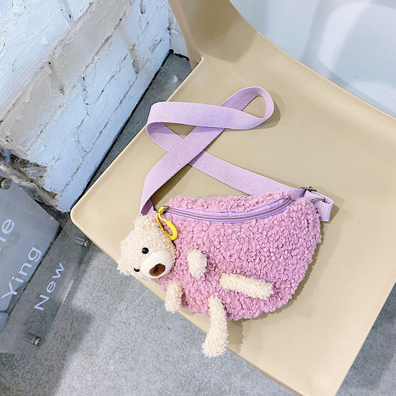 Cute Rabbit Chest Bag Western Style Men And Women