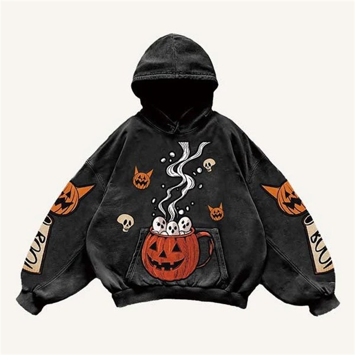Fashion Casual Printed Polyester Sweater
