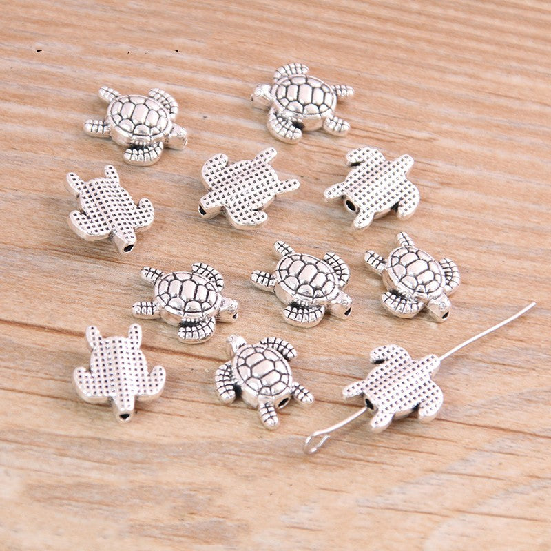 Alloy jewelry beads Alloy large hole bead connector