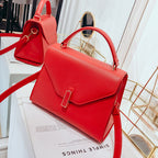 Simple lock handbag handbag fashion wild platinum bag tide shoulder Messenger bag female