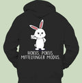 Fashion Sloth Hoodie Menwomen Back Printing