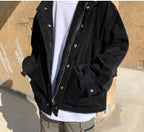 Men's Casual Jacket Made Of Cotton
