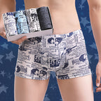 4 Pack Comfortable Breathable Boxer Shorts For Men