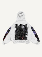Fashion Casual Printed Polyester Sweater