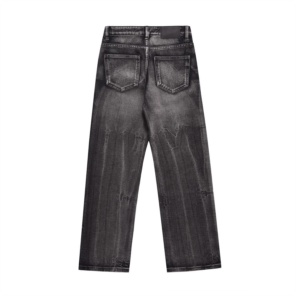Retro Casual Loose Pants Men