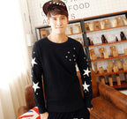 Autumn And Winter Couple Women's Long-sleeved Korean Style T-shirt Sweater Women's Top