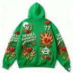 Fashion Casual Printed Polyester Sweater